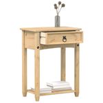 Casa si Gradina - Mobilier - Comode si corpuri - Console - Masuta consola Corona, 55x35x73 cm, lemn masiv de pin - Infinity.ro