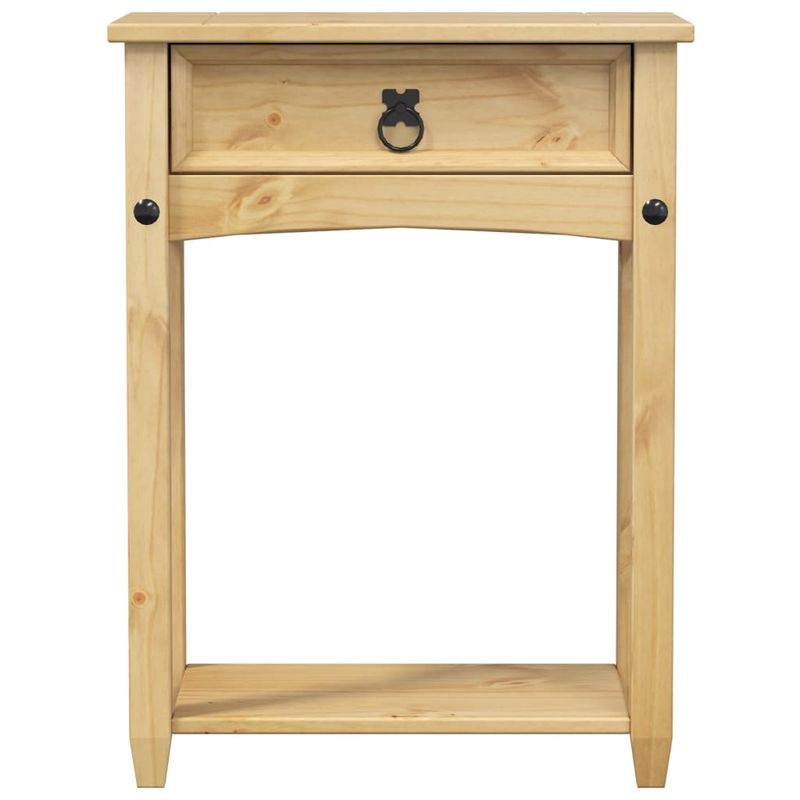 Casa si Gradina - Mobilier - Comode si corpuri - Console - Masuta consola Corona, 55x35x73 cm, lemn masiv de pin - Infinity.ro