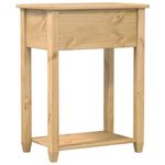 Casa si Gradina - Mobilier - Comode si corpuri - Console - Masuta consola Corona, 55x35x73 cm, lemn masiv de pin - Infinity.ro