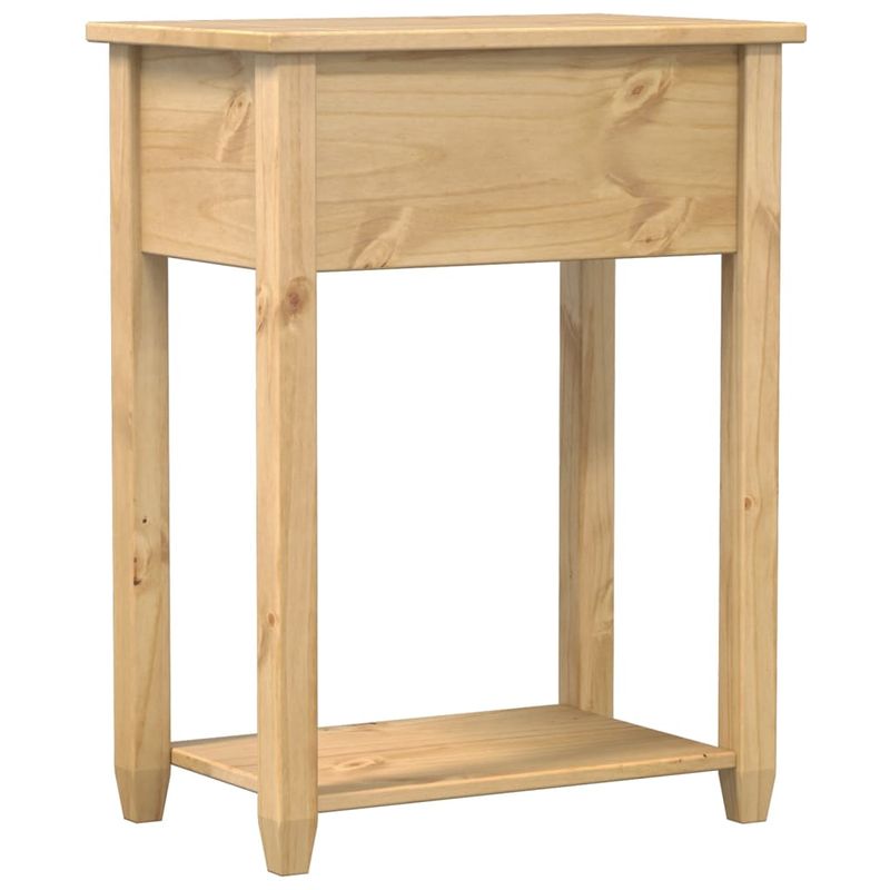 Casa si Gradina - Mobilier - Comode si corpuri - Console - Masuta consola Corona, 55x35x73 cm, lemn masiv de pin - Infinity.ro
