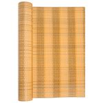 Casa si Gradina - Gradina si terasa - Garduri, panouri si accesorii - Paravan Balcon Maro Deschis 500x90 cm Poly Rattan - Infinity.ro