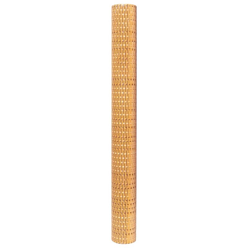 Casa si Gradina - Gradina si terasa - Garduri, panouri si accesorii - Paravan Balcon Maro Deschis 500x90 cm Poly Rattan - Infinity.ro