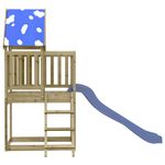 Jucarii, Copii si Bebe - Jucarii si jocuri - Jucarii de exterior - Spatii de joaca si accesorii - Set de joaca pentru exterior, lemn de pin impregnat - Infinity.ro