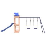 Jucarii, Copii si Bebe - Jucarii si jocuri - Jucarii de exterior - Spatii de joaca si accesorii - Set de joaca pentru exterior, lemn masiv de douglas - Infinity.ro