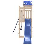 Jucarii, Copii si Bebe - Jucarii si jocuri - Jucarii de exterior - Spatii de joaca si accesorii - Set de joaca pentru exterior, lemn masiv de pin - Infinity.ro