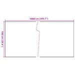Casa si Gradina - Gradina si terasa - Garduri, panouri si accesorii - Paravan pentru balcon, negru, 1000x100 cm, poliratan - Infinity.ro