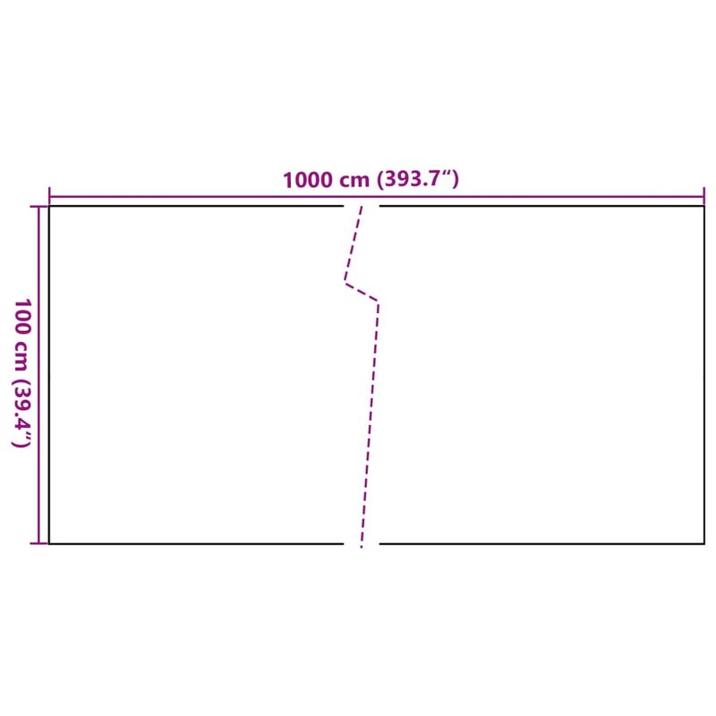 Casa si Gradina - Gradina si terasa - Garduri, panouri si accesorii - Paravan pentru balcon, negru, 1000x100 cm, poliratan - Infinity.ro