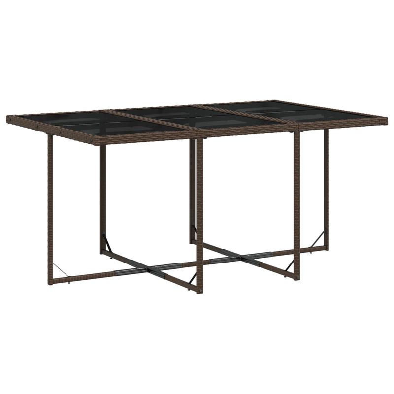 Casa si Gradina - Gradina si terasa - Mobilier exterior - Seturi mobila gradina - Set mobilier de gradina cu perne, 7 piese, maro, poliratan - Infinity.ro