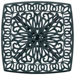 Casa si Gradina - Gradina si terasa - Mobilier exterior - Mese gradina - Masa de gradina, verde, 53x53x53 cm, aluminiu turnat - Infinity.ro