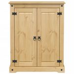 Casa si Gradina - Mobilier - Organizare si depozitare - Organizator incaltaminte - Dulap pantofi "Corona", 86x38,5x108 cm, lemn masiv de pin - Infinity.ro