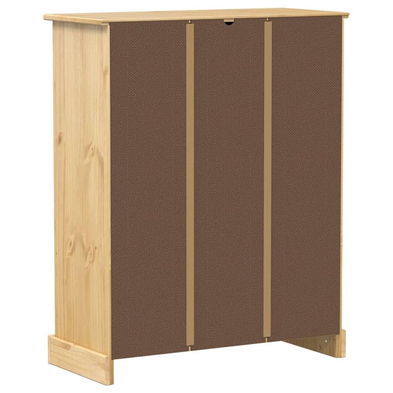 Casa si Gradina - Mobilier - Organizare si depozitare - Organizator incaltaminte - Dulap pantofi "Corona", 86x38,5x108 cm, lemn masiv de pin - Infinity.ro