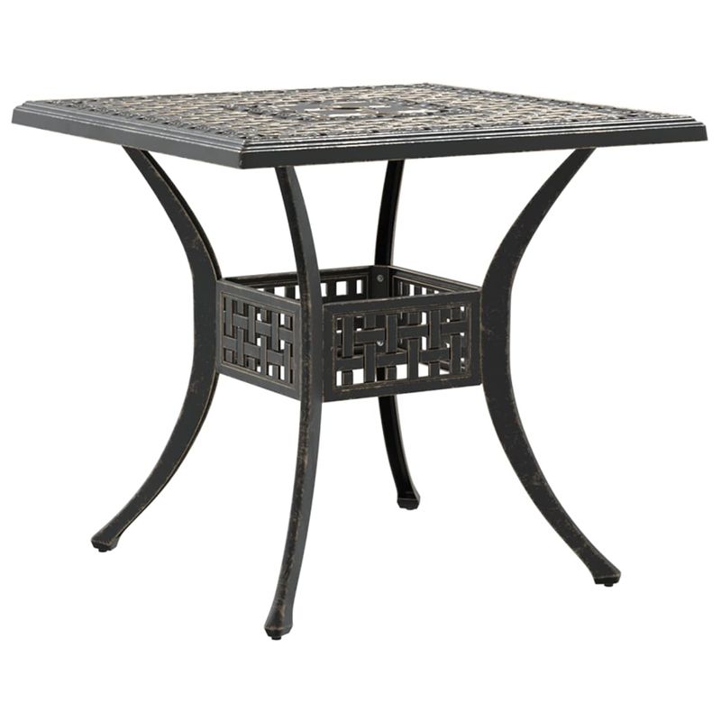 Casa si Gradina - Gradina si terasa - Mobilier exterior - Seturi mobila gradina - Set mobilier de gradina, 5 piese, bronz, aluminiu turnat - Infinity.ro