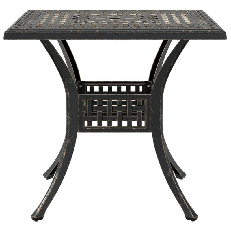Casa si Gradina - Gradina si terasa - Mobilier exterior - Seturi mobila gradina - Set mobilier de gradina, 5 piese, bronz, aluminiu turnat - Infinity.ro