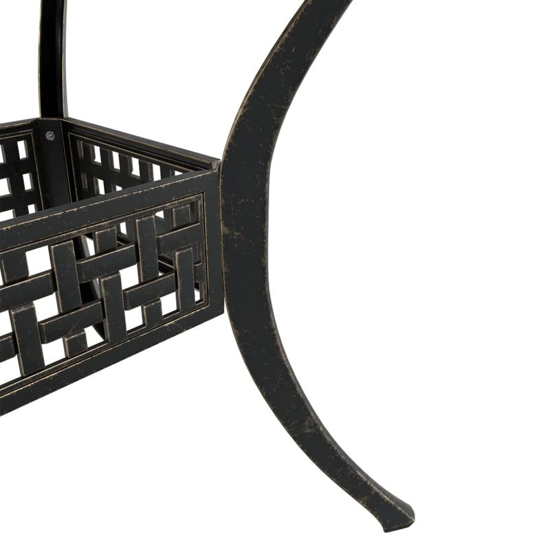 Casa si Gradina - Gradina si terasa - Mobilier exterior - Seturi mobila gradina - Set mobilier de gradina, 5 piese, bronz, aluminiu turnat - Infinity.ro