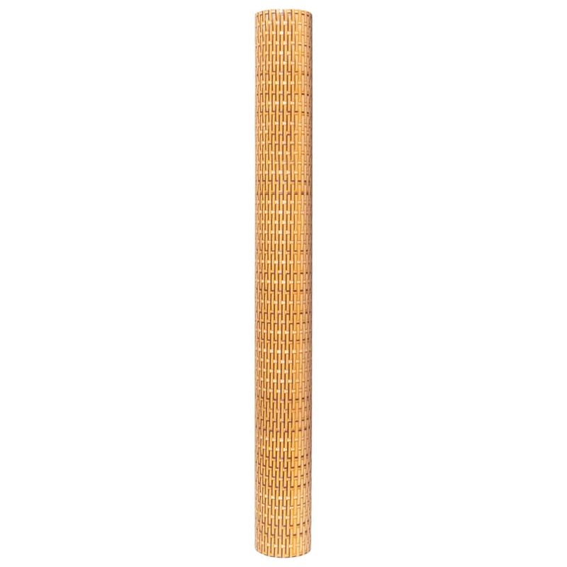 Casa si Gradina - Gradina si terasa - Garduri, panouri si accesorii - Paravan Balcon Maro Deschis 1000x100 cm Poly Rattan - Infinity.ro