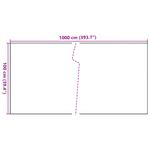 Casa si Gradina - Gradina si terasa - Garduri, panouri si accesorii - Paravan Balcon Maro Deschis 1000x100 cm Poly Rattan - Infinity.ro