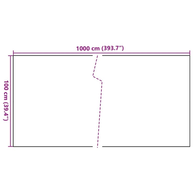 Casa si Gradina - Gradina si terasa - Garduri, panouri si accesorii - Paravan Balcon Maro Deschis 1000x100 cm Poly Rattan - Infinity.ro
