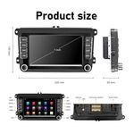 Auto si Moto - Electronice auto - Multimedia auto - Dvd player vw, skoda, seat, android, wi-fi, dedicat camera rotunda metal - Infinity.ro