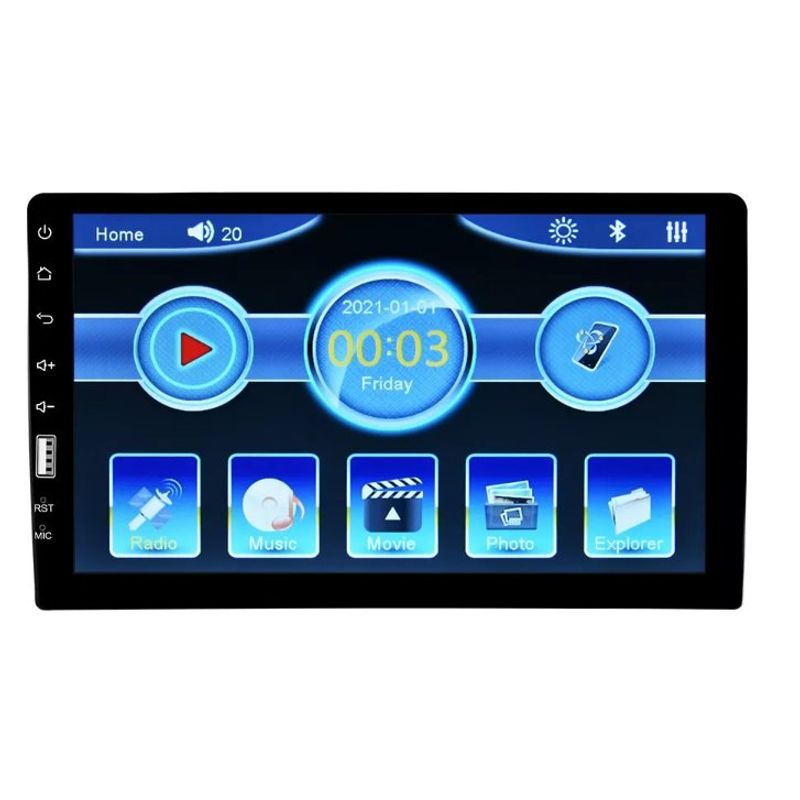 Auto si Moto - Electronice auto - Multimedia auto - Dvd auto 1 din 9 inch usb radio bt camera incastrabila - Infinity.ro