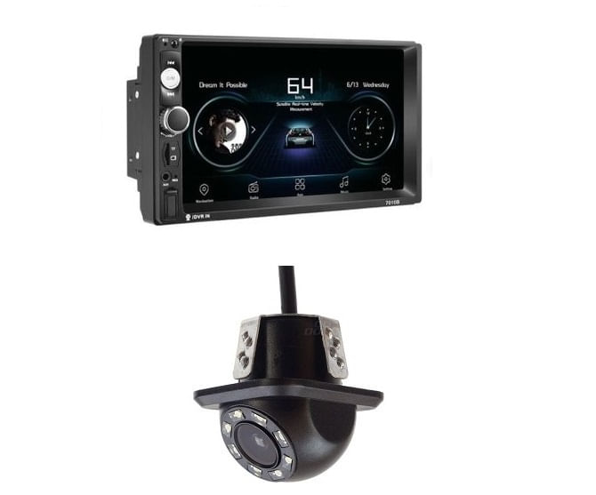 Navigatie auto, android, aluetooth, 4 X 60 w, format 2 din, 7 inch, camera dome
