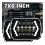 Auto si Moto - Piese auto si accesorii - Caroserie - Faruri, stopuri si proiectoare - Set faruri led 5x7 inch semnalizare sageti - Infinity.ro