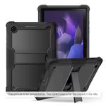 Laptop, Telefoane si Tablete - Tablete si accesorii tablete - Accesorii Tablete - Huse tablete - Husa pentru Samsung Galaxy Tab A9 + Folie - Techsuit Rugged TabShell - Negru - Infinity.ro