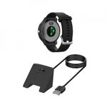 Laptop, Telefoane si Tablete - Wearables si gadgeturi - Gadgeturi - Accesorii SMART - Incarcator pentru Garmin Watch, USB, 5W, 1m - Techsuit (TGC3) - Negru - Infinity.ro