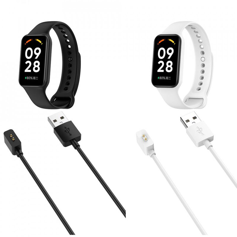 Laptop, Telefoane si Tablete - Wearables si gadgeturi - Gadgeturi - Accesorii SMART - Incarcator pentru Xiaomi Watch, Mi Band 8, USB, 3.5W, 1m - Techsuit (TXC3) - Negru - Infinity.ro
