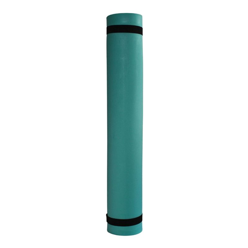 Sport si Outdoor - Accesorii si echipamente sportive - Yoga - Covoras turcoaz yoga din spuma EVA 180x60cm - Infinity.ro