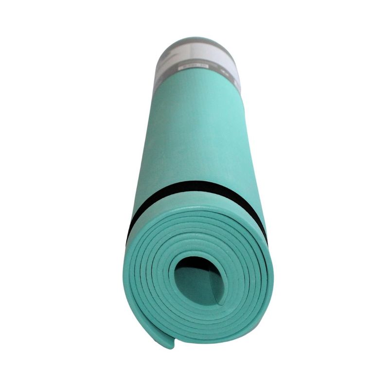 Sport si Outdoor - Accesorii si echipamente sportive - Yoga - Covoras turcoaz yoga din spuma EVA 180x60cm - Infinity.ro