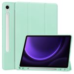 Laptop, Telefoane si Tablete - Tablete si accesorii tablete - Accesorii Tablete - Huse tablete - Husa pentru Samsung Galaxy Tab S9 FE - Techsuit Flex Trifold - Matcha Verde - Infinity.ro