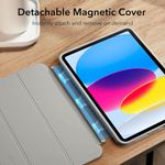 Laptop, Telefoane si Tablete - Tablete si accesorii tablete - Accesorii Tablete - Huse tablete - Husa pentru iPad 10 (2022) 10.9 - ESR Ascend Hybrid - Gri - Infinity.ro