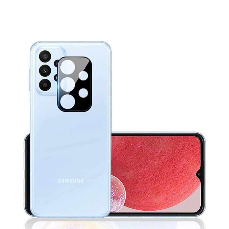 Laptop, Telefoane si Tablete - Telefoane mobile si accesorii - Accesorii Telefoane - Folii protectie telefoane - Folie Camera pentru Samsung Galaxy A13 4G - Mocolo Silk HD PRO Camera Glass - Negru - Infinity.ro