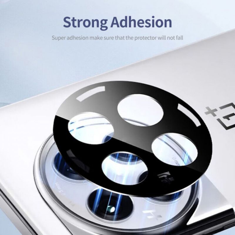 Laptop, Telefoane si Tablete - Telefoane mobile si accesorii - Accesorii Telefoane - Folii protectie telefoane - Folie Camera pentru OnePlus 12 - Techsuit Full Camera Glass - Negru - Infinity.ro