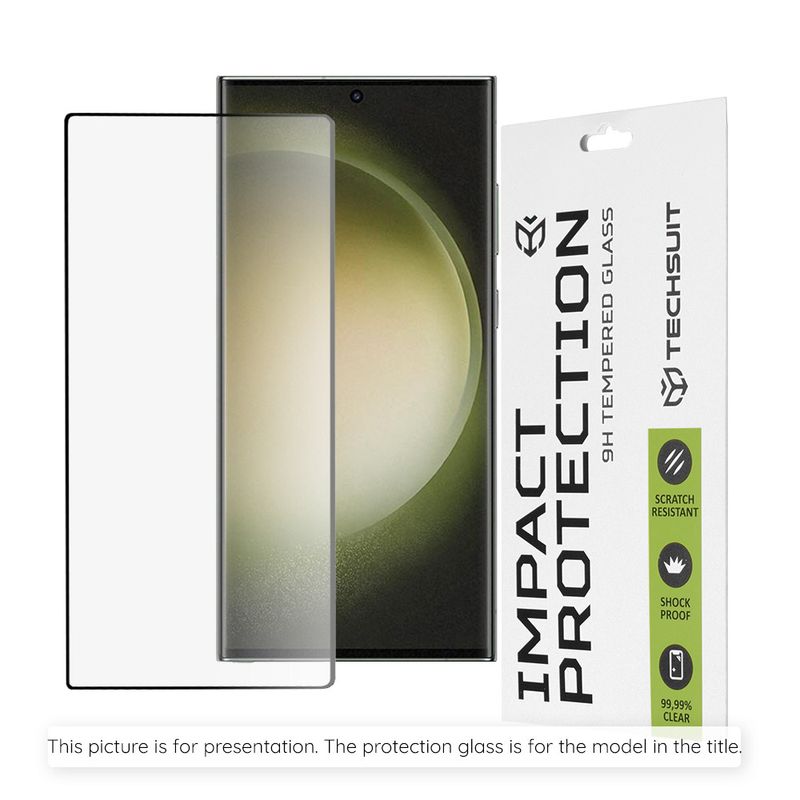 Laptop, Telefoane si Tablete - Telefoane mobile si accesorii - Accesorii Telefoane - Folii protectie telefoane - Folie pentru Honor Magic6 Pro - Techsuit 111D Full Cover / Full Glue Glass / 3D Curved Screen - Negru - Infinity.ro