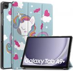 Laptop, Telefoane si Tablete - Tablete si accesorii tablete - Accesorii Tablete - Huse tablete - Husa pentru Samsung Galaxy Tab A9 Plus - Techsuit FoldPro - Unicorn - Infinity.ro