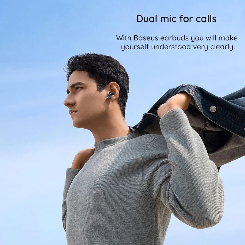 TV, Audio-Video si Foto - Portabile audio - Casti audio - Casti Fara Fir, TWS, BT 5.3 - Baseus Bowie M2s (NGTW350102) - Alb - Infinity.ro
