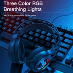 TV, Audio-Video si Foto - Portabile audio - Casti audio - Casti Cu Fir si Lumini RGB, Mufa Jack - Yesido (EK02) - Negru - Infinity.ro