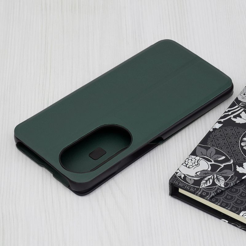 Laptop, Telefoane si Tablete - Telefoane mobile si accesorii - Accesorii Telefoane - Huse telefoane - Husa pentru Honor X7b / X7b 5G / 90 SMART - Techsuit eFold Series - Verde inchis - Infinity.ro