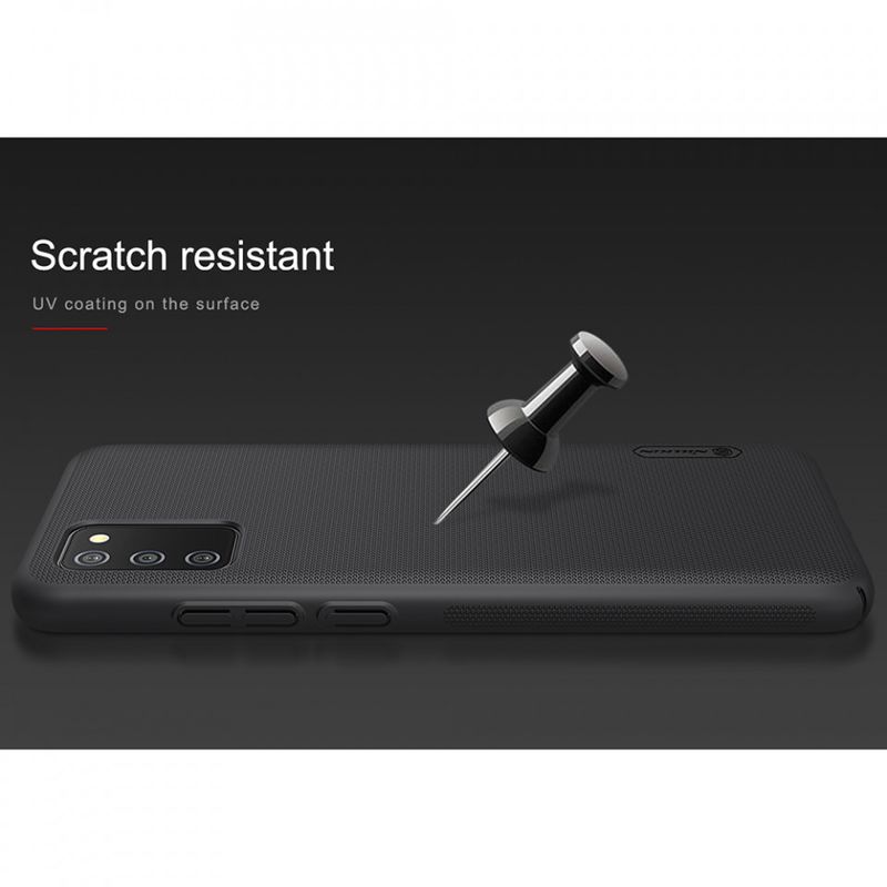 Laptop, Telefoane si Tablete - Telefoane mobile si accesorii - Accesorii Telefoane - Huse telefoane - Husa pentru Samsung Galaxy A02s - Nillkin Super Frosted Shield - Negru - Infinity.ro