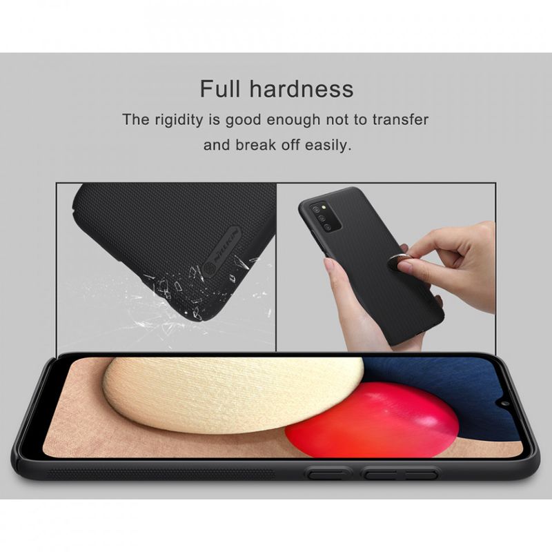 Laptop, Telefoane si Tablete - Telefoane mobile si accesorii - Accesorii Telefoane - Huse telefoane - Husa pentru Samsung Galaxy A02s - Nillkin Super Frosted Shield - Negru - Infinity.ro