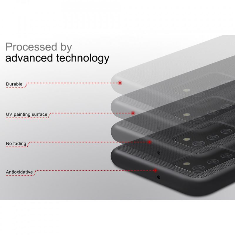 Laptop, Telefoane si Tablete - Telefoane mobile si accesorii - Accesorii Telefoane - Huse telefoane - Husa pentru Samsung Galaxy A02s - Nillkin Super Frosted Shield - Negru - Infinity.ro
