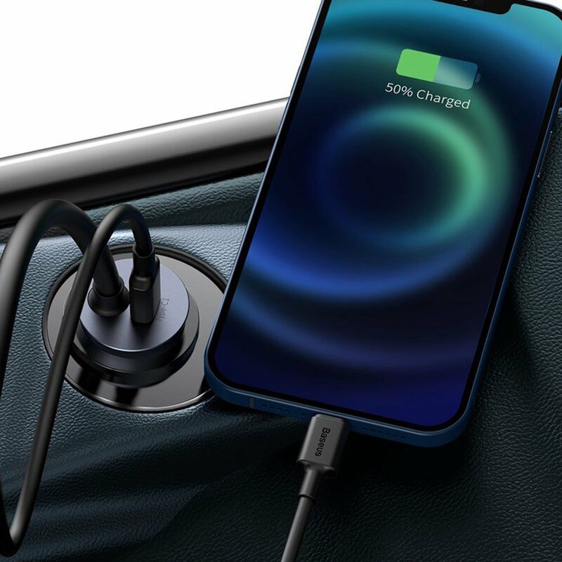 Laptop, Telefoane si Tablete - Telefoane mobile si accesorii - Accesorii Telefoane - Incarcatoare telefoane - Incarcator 2x USB, 2x Type-C, Fast Charging, 120W - Baseus Share Together (CCBT-A0G) - Gri - Infinity.ro