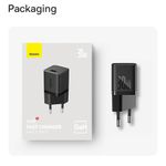 Laptop, Telefoane si Tablete - Telefoane mobile si accesorii - Accesorii Telefoane - Incarcatoare telefoane - Incarcator Type-C, Fast Charging, GaN, 30W - Baseus (CCGN070502) - Alb - Infinity.ro