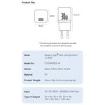 Laptop, Telefoane si Tablete - Telefoane mobile si accesorii - Accesorii Telefoane - Incarcatoare telefoane - Incarcator Type-C, Fast Charging, GaN, 30W - Baseus (CCGN070502) - Alb - Infinity.ro