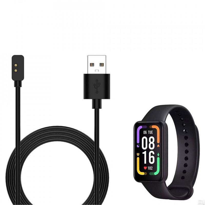 Laptop, Telefoane si Tablete - Telefoane mobile si accesorii - Accesorii Telefoane - Incarcatoare telefoane - Incarcator pentru Xiaomi Watch USB, 3.5W, 1m - Techsuit (TXC2) - Negru - Infinity.ro