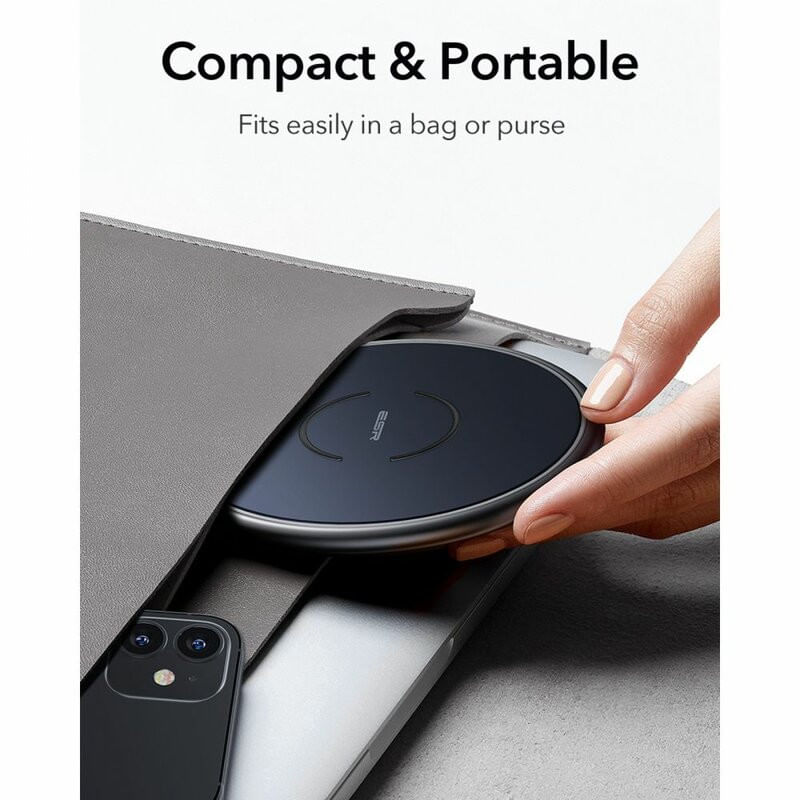 Laptop, Telefoane si Tablete - Telefoane mobile si accesorii - Accesorii Telefoane - Incarcatoare telefoane - Incarcator Wireless MagSafe 10W - ESR HaloLock - Albastru inchis Albastru - Infinity.ro