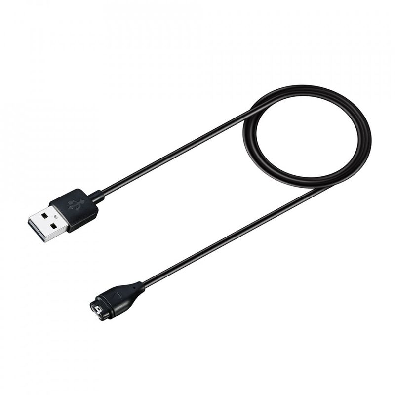 Laptop, Telefoane si Tablete - Telefoane mobile si accesorii - Accesorii Telefoane - Incarcatoare telefoane - Incarcator pentru Garmin Watch, USB, 5W, 1m - Techsuit (TGC1) - Negru - Infinity.ro