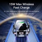 Laptop, Telefoane si Tablete - Telefoane mobile si accesorii - Accesorii Telefoane - Suport si docking telefoane - Suport Auto cu Incarcare Wireless, Universal, 15W - Yesido (C197) - Negru - Infinity.ro