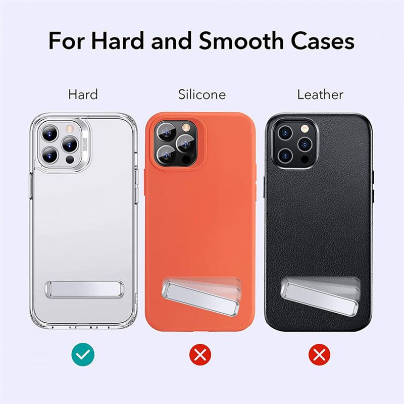 Laptop, Telefoane si Tablete - Telefoane mobile si accesorii - Accesorii Telefoane - Suport si docking telefoane - Suport pentru Birou - ESR Boost Kickstand - Argintiu - Infinity.ro